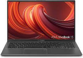 Buy ASUS VivoBook 15 Thin and Light Laptop, 15.6” FHD Display, Intel  i3-1005G1 CPU, 8GB RAM, 128GB SSD, Backlit Keyboard, Fingerprint, Windows  10 Home in S Mode, Slate Gray, F512JA-AS34 Online in