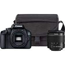 Aparat foto DSLR Canon EOS 4000D,18.0 MP, Negru + Obiectiv EF-S 18-55mm F/3.5-5.6  III Negru + Geanta Canon SB130 - eMAG.ro